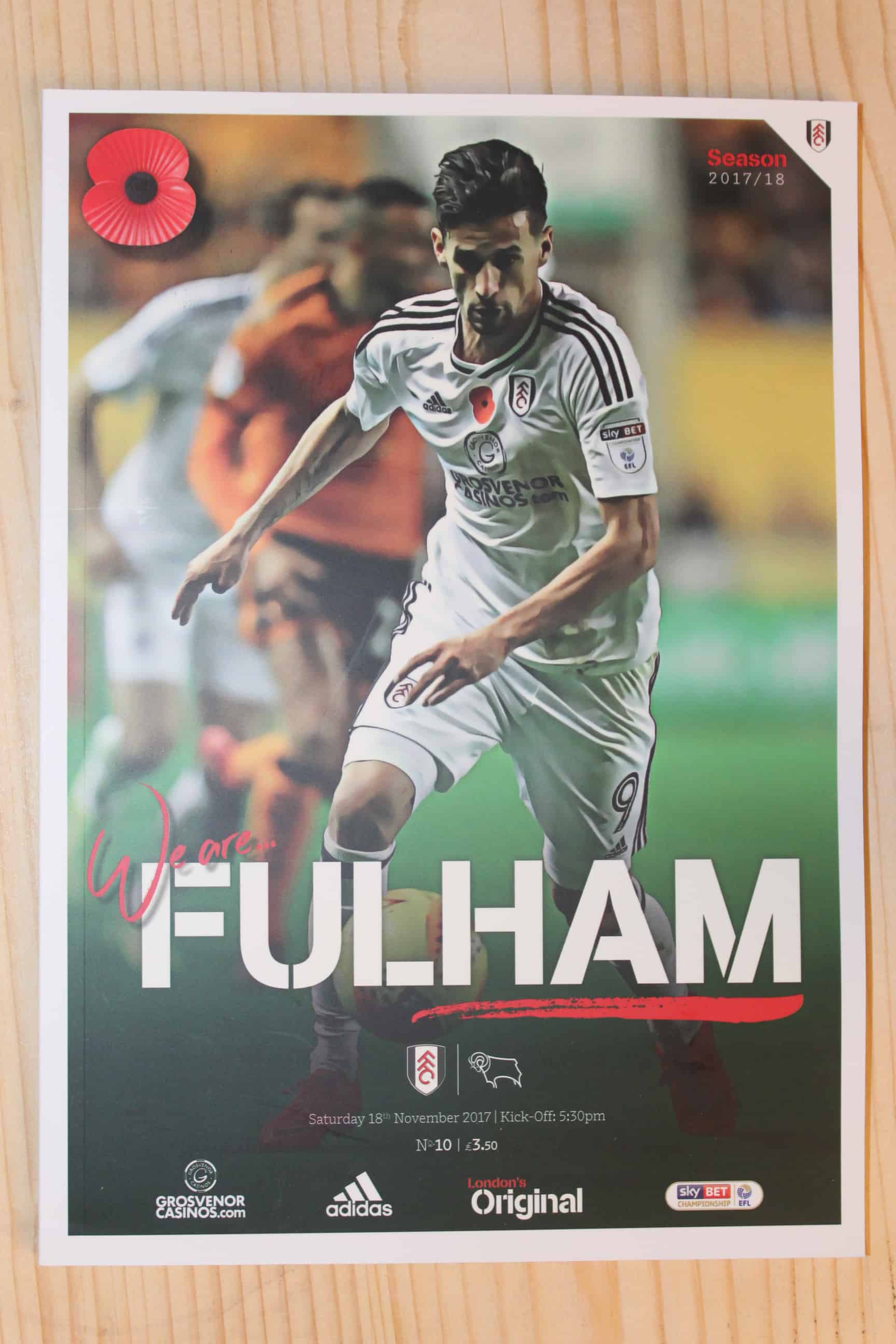 Fulham FC v Derby County FC